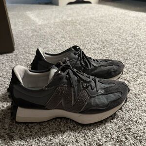 New Balance Black and Gray Athletic Sneakers